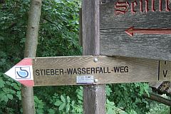 Beschreibung der Stieber-Wasserfälle