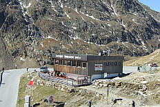 Rasthaus Timmelsjoch, 2.509 m hoch gelegen