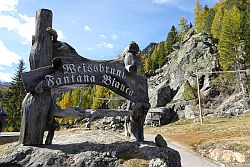 ca. 5 - 6 km nach St. Gertraud wird der Weißbrunnsee erreicht