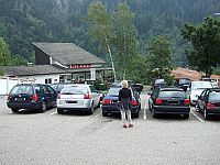 Parkplatz an der Hirzerseilbahn