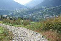 Blick auf Dorf Tirol