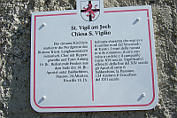 Beschreibung der St.-Vigilius-kapelle